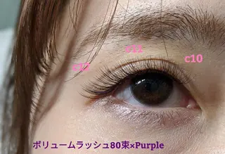 マツエク・マツパ 佐野 亜祐梨のマツエク・マツパデザイン