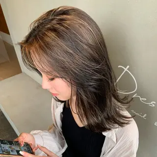 カラー 石川 雅のヘアスタイル