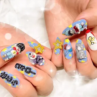 ネイル joieange京橋 nanamiのネイルデザイン