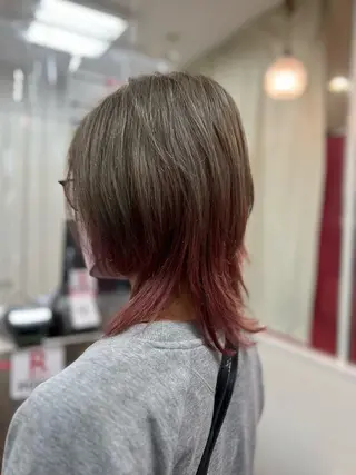 ミディアム もとき ゆいなのヘアスタイル