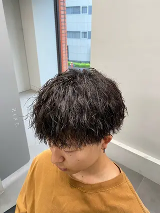 パーマ メンズ 立川メンズパーマ職人 小泉文人のヘアスタイル