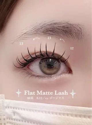 マツエク・マツパ Eye Lash Salon Vivi豊田所属・山中 聖奈のマツエク・マツパデザイン