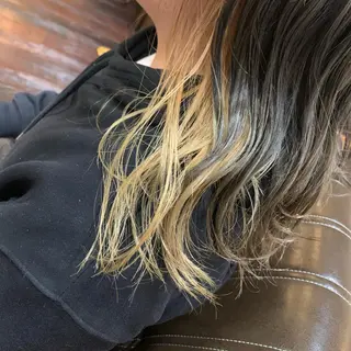 ミディアム yoshi （髙橋）のヘアスタイル