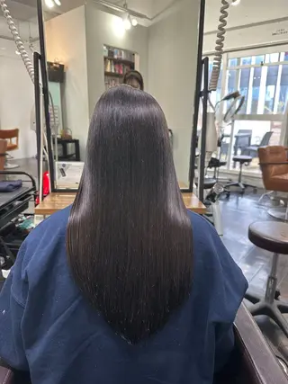 カラー 名駅/艶カラー/原田 永遠のヘアスタイル