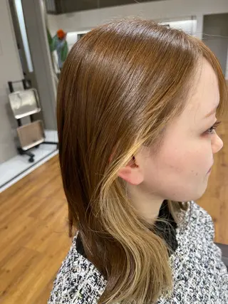 カラー 松本 朝野のヘアスタイル
