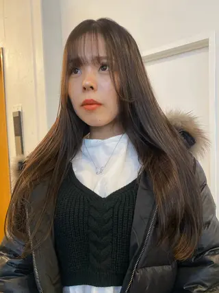 ロング カラー ichika/天神 /parc hairのヘアスタイル