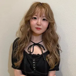 ロング カラー 柔らかいcolor ￤韓国￤🩰マユ🩰のヘアスタイル