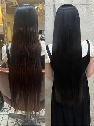 ロング ✨髪質改善✨ 縮毛矯正/佐藤恵太のヘアスタイル