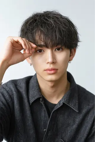 ショート カラー パーマ メンズ Gain池下 メンズのヘアスタイル