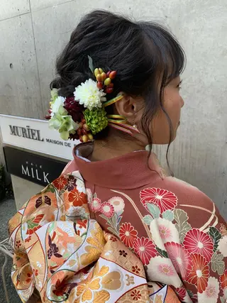 kamito  okimono所属・着付け.ヘアセット 橋本晃のその他イメージ