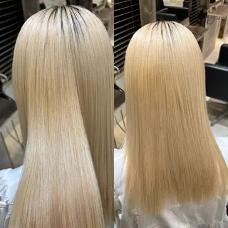 ミディアム カラー SARA ♪のヘアスタイル