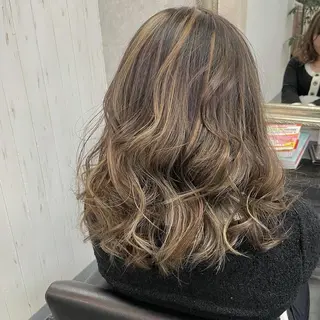 カラー N-plants 楓のヘアスタイル