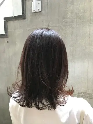 ミディアム oshare tom (スタイリスト)所属・人気🌻《髪質改善》 平井 綾乃のヘアスタイル