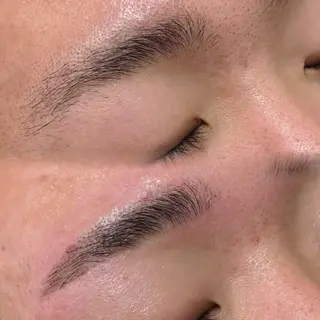 メンズ アイブロウ ふじわら ありさのマツエク・マツパデザイン