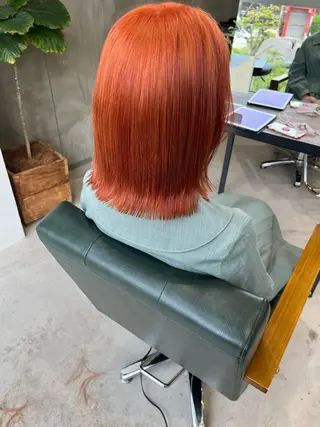 ミディアム カラー 鈴木 美紅のヘアスタイル