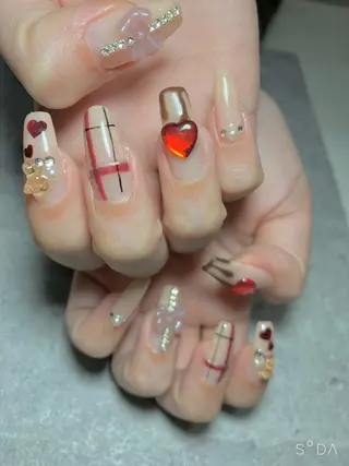 ネイル Liennail 持込デザインやり放題のネイルデザイン