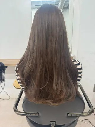 ロング カラー 仲川 和人のヘアスタイル