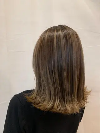 セミロング カラー ✂️メンズ特化✂️ 沖田　共洋のヘアスタイル