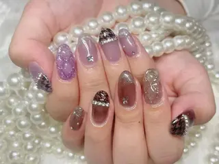 ネイル Ru na🍳のネイルデザイン