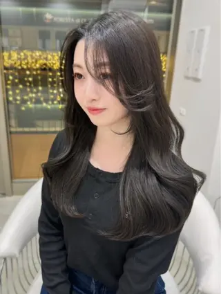 ロング 木村 宙奈のヘアスタイル