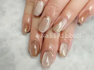 ネイル ネイルリボン 石田のネイルデザイン