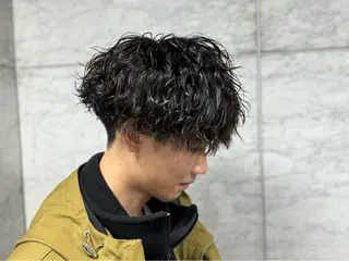 パーマ メンズ パーマ/京都駅 /メンズ/藤井 翔のヘアスタイル