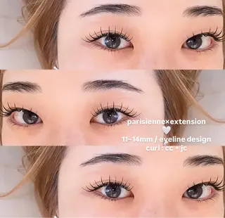 マツエク・マツパ Holus/Éden ♡ hanaのマツエク・マツパデザイン