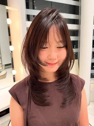 ロング INFIS所属・🦋 結衣のヘアスタイル