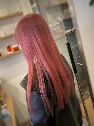 ロング カラー 髪質改善/ ブリーチ/中尾のヘアスタイル