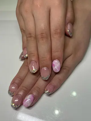 ネイル Ribbon佐野店 小泉のネイルデザイン