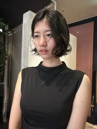 ショート StylingBub所属・HARU／ボブ カットモデル天神大名のヘアスタイル