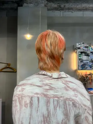 ショート カラー メンズ qulim所属・櫻井 はるなのヘアスタイル
