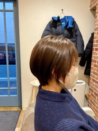 ショート 尾長谷 拓海のヘアスタイル