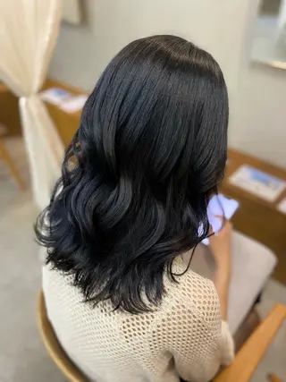 ミディアム NIKO/名古屋/ 伏見/花屋併設のヘアスタイル