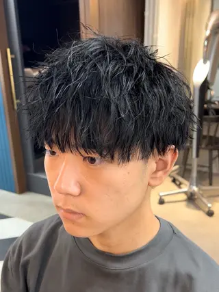 メンズ 沢井⠀涼人 『メンズカット』のヘアスタイル
