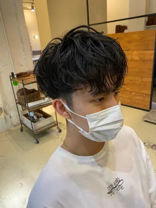 ミディアム 谷九/天王寺/上本町 /似合わせ/北川響のヘアスタイル