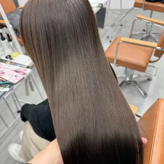 ロング カラー ヘアアレンジ ブリーチなしカラー /ベージュ/安形翔のヘアスタイル