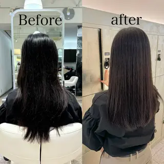 セミロング ROSSO hair &spa所属・ROSSO 大橋店 /大野　凜のヘアスタイル