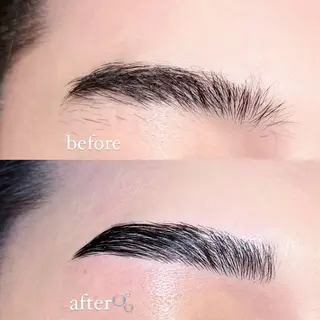 メンズ アイブロウ lash & brow PORTE269所属・PORTE269🦋 Maika.のマツエク・マツパデザイン