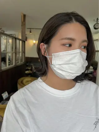 カラー 艶カラー🫧 MOMOYOのヘアスタイル