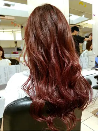 ロング カラー ヘアアレンジ 【髪質改善美容師】t occa茨木篠原健太のヘアスタイル