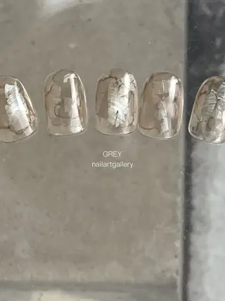 ネイル 【GREY】 TAIRAのネイルデザイン