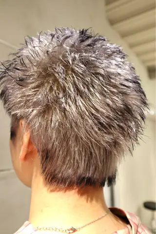 ショート カラー メンズ メンズ特化   西野 晴紀のヘアスタイル