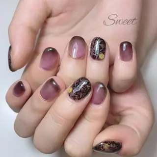 ネイル sweet 仲野陽子のネイルデザイン