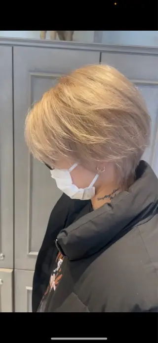 メンズ CINQ ドリームプラザ店所属・竹内 仁のヘアスタイル