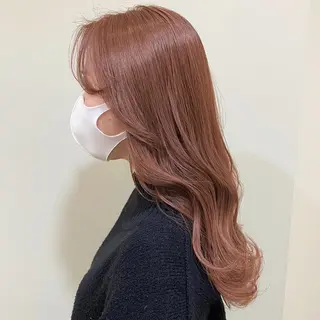 ロング カラー ANNA /艶髪/ハイトーンのヘアスタイル