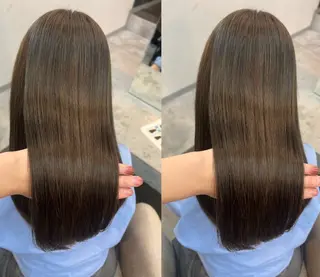 カラー mimi☪️ 透明感カラー💎のヘアスタイル