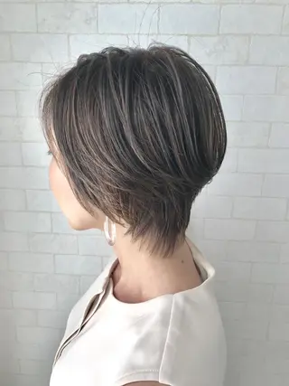 ショート 神野 雅樹のヘアスタイル