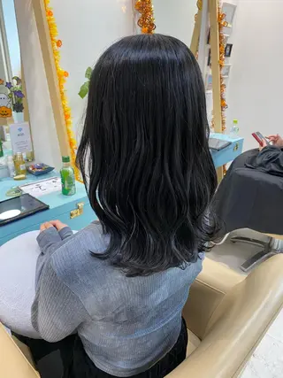 ミディアム 荒木 たけるのヘアスタイル