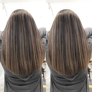 セミロング カラー JILBLAN京都 ショート/ハイライトのヘアスタイル